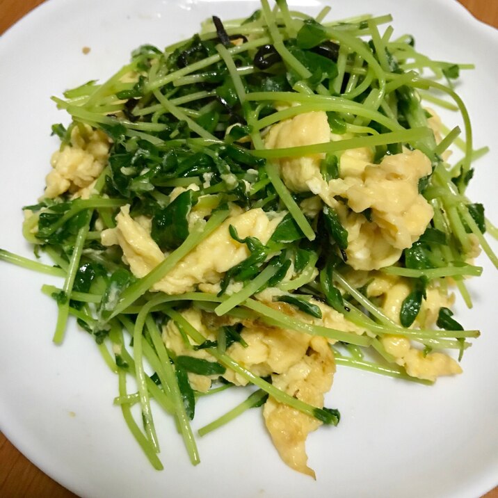 豆苗の卵炒め レシピ 作り方 By よちょこ 楽天レシピ 豆苗の卵炒め レシピ 作り方 By よちょこ 楽天レシピ